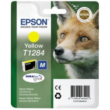 Epson T1284 Y EREDETI TINTAPATRON (sárga) (≈120oldal) nyomtatópatron & toner
