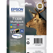 Epson T1306 Patron Multipack (C,M,Y) (Eredeti) nyomtatópatron & toner