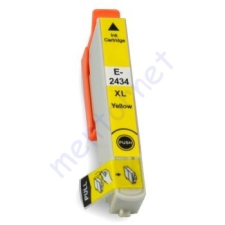 Epson T2424 T2434 yellow festékpatron - utángyártott XP-750 XP-850 nyomtatópatron & toner