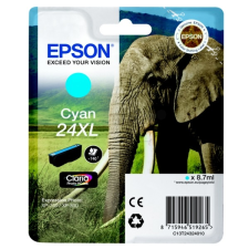Epson T2432 24XL Eredeti Tintapatron Cián (C13T24324010) nyomtatópatron & toner