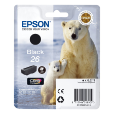 Epson T2601 Eredeti Tintapatron Fekete (C13T26014012) nyomtatópatron & toner