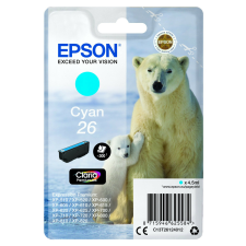 Epson T2612 No.26 cyan tintapatron 4,5ml (eredeti) nyomtatópatron & toner