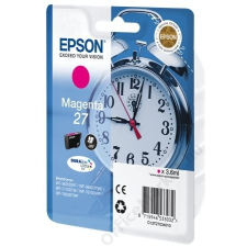Epson T27034010 Tintapatron Workforce 3620DWF,7110DTW sorozat nyomtatókhoz, EPSON vörös, 3,6 ml (TJE27034) nyomtatópatron & toner