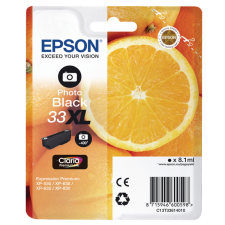 Epson T3361 (33XL) Eredeti Tintapatron Fotó Fekete nyomtatópatron & toner