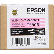 Epson T580B00 tintapatron 1 dB Eredeti Élénk világos bíbor (C13T580B00) nyomtatópatron & toner