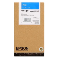 Epson T6112 cián tintapatron 110ml (eredeti) (C13T611200) nyomtatópatron & toner
