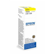 Epson T66444A10 Tinta, L100, 200mfp nyomtatókhoz, EPSON, sárga, 70ml (TJE66444) nyomtatópatron & toner