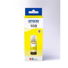 EPSON Tintapatron 108 EcoTank Yellow ink bottle nyomtatópatron & toner