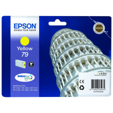 Epson tintapatron/ C13T79144010/ 79 DURABrite Ultra/ WF-5110DW/ WF-5190/ WF-5620/ WF-5690/ sárga nyomtatópatron & toner