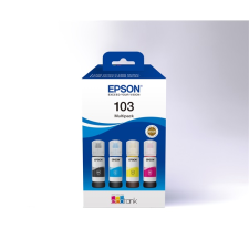 Epson tintatartály (patron) 103 EcoTank 4-colour Multipack (C13T00S64A) - Nyomtató Patron nyomtatópatron & toner
