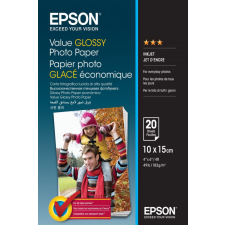 Epson Value 183g 10x15cm 20db Fényes Fotópapír fotópapír