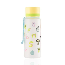 Equa BPA-mentes műanyag kulacs, Alpha Zoo, 600ml kulacs, kulacstartó