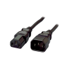 Equip 112100 tápkábel Fekete 1,8 M C13 csatlakozó C14 csatlakozó (112100)