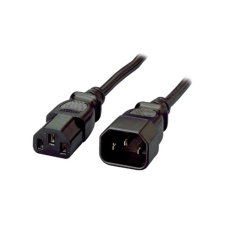 Equip 112100 tápkábel Fekete 1,8 M C13 csatlakozó C14 csatlakozó (112100) kábel és adapter