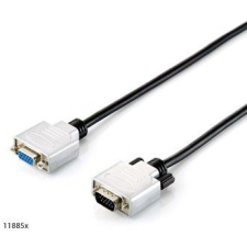 Equip 118855 VGA hosszabbítókábel HD15 apa/anya, duplán árnyékolt, 15m (118855) kábel és adapter