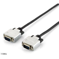 Equip 118864 VGA kábel HD15 apa/apa duplán árnyékolt 10m (118864) kábel és adapter