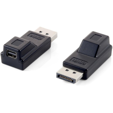Equip 118916 csatlakozó átlakító DisplayPort Mini DisplayPort Fekete (118916) kábel és adapter