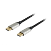 Equip 119261 DisplayPort kábel 1 M Alumínium, Fekete (equip119261)