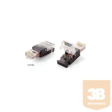 Equip 121165 UTP RJ45 Tool-less dugó, Cat6, 2db/csomag kábel és adapter