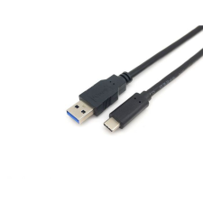 Equip 128344 USB-A - USB-C kábel 2m fekete (Equip128344) kábel és adapter