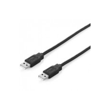 Equip 128870 USB 2.0 A-A kábel, apa/apa, duplán árnyékolt, 1, 8m kábel és adapter