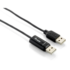 Equip 133351 USB kábel 1,8 M USB 2.0 USB A Fekete (133351) kábel és adapter