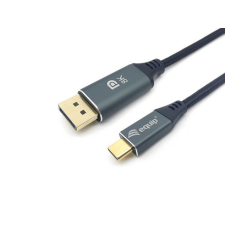 Equip 133423 USB-C - DisplayPort 1.4 Premium kábel 8K/60Hz 3m kábel és adapter