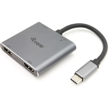 Equip 133484 dokkoló állomás és port replikátor USB 3.2 Gen 1 (3.1 Gen 1) Type-C Ezüst (133484) laptop kellék