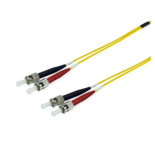 Equip 252231 száloptikás kábel 1 M ST OS2 Sárga (252231) kábel és adapter