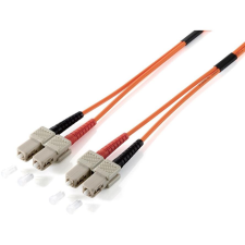Equip 253331 száloptikás kábel 1 M SC OS2 Sárga (253331) kábel és adapter