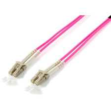 Equip 255518 száloptikás kábel 20 M LC OM4 Bézs, Ibolya (255518) kábel és adapter
