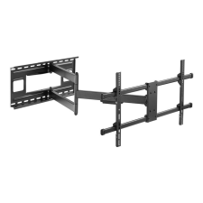 Equip 43"-80" Long Arm Full Motion TV Wall Mount Bracket Black (650327) tv állvány és fali konzol