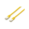 Equip 605660 hálózati kábel Sárga 1 M Cat6a S/FTP (S-STP) (605660)