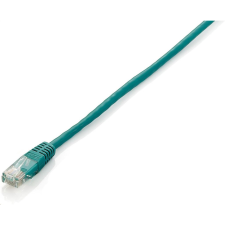 Equip 625448 U/UTP patch kábel, CAT6, 15m zöld (625448) kábel és adapter