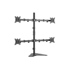 Equip 650127 17&quot;-32&quot; Monitor asztali tartó - Fekete tv állvány és fali konzol