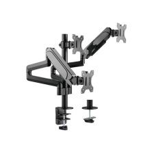Equip 650134 tripla asztali monitortartó 17"-27" 7kg fekete (equip650134) monitor kellék