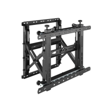 Equip 650352 asztali TV konzol 177,8 cm (70") Fekete Fali (650352) monitor kellék