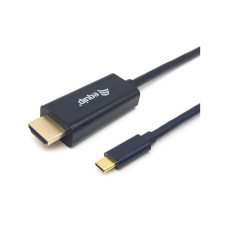 Equip Adapter USB-C -> HDMI                  4K30Hz 2.00m sw (133412) kábel és adapter