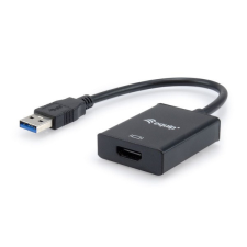 Equip Átalakító - 133385 (USB-A3.0 to HDMI, fekete) kábel és adapter