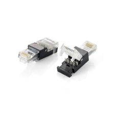 Equip csatlakozó - 121163 (RJ45, Cat5e, UTP, tool-free) 2db/csomag kábel és adapter