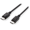 Equip DisplayPort 1.2/1.2a Összekötő Fekete 3m 119333