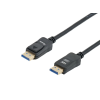 Equip DisplayPort 2.1 Összekötő Fekete 1m 119271