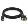 Equip DisplayPort VGA/D-Sub Átalakító Fekete 2m 119338