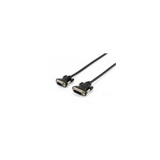 Equip DVI - VGA kábel M/M 1,8m kábel és adapter