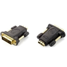  Equip EQUIP118908 HDMI-DVI átalakító (24+5), anya/apa, fekete kábel és adapter