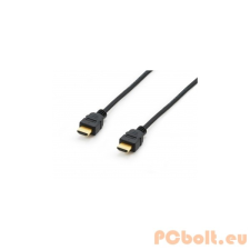 Equip Equip 119373 HDMI 2.0 (Apa-Apa) Kábel 10m Fekete kábel és adapter