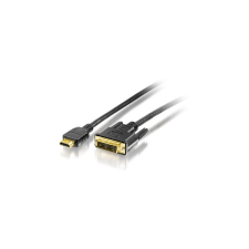 Equip HDMI - DVI-D kábel, aranyozott, 2 m, (EP119322) (EP119322) kábel és adapter