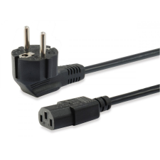 Equip High Quality Power Cord C13 to Schuko 3m Black kábel és adapter
