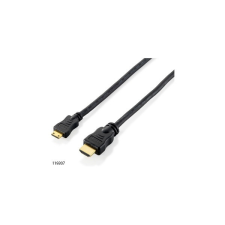 Equip Kábel - 119307 (HDMI1.4 - MiniHDMI kábel, apa/apa, 2m) kábel és adapter