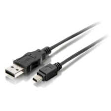 Equip Kábel - 128521 (USB2.0, A-mini5P kábel, apa/apa, 1,8m) kábel és adapter